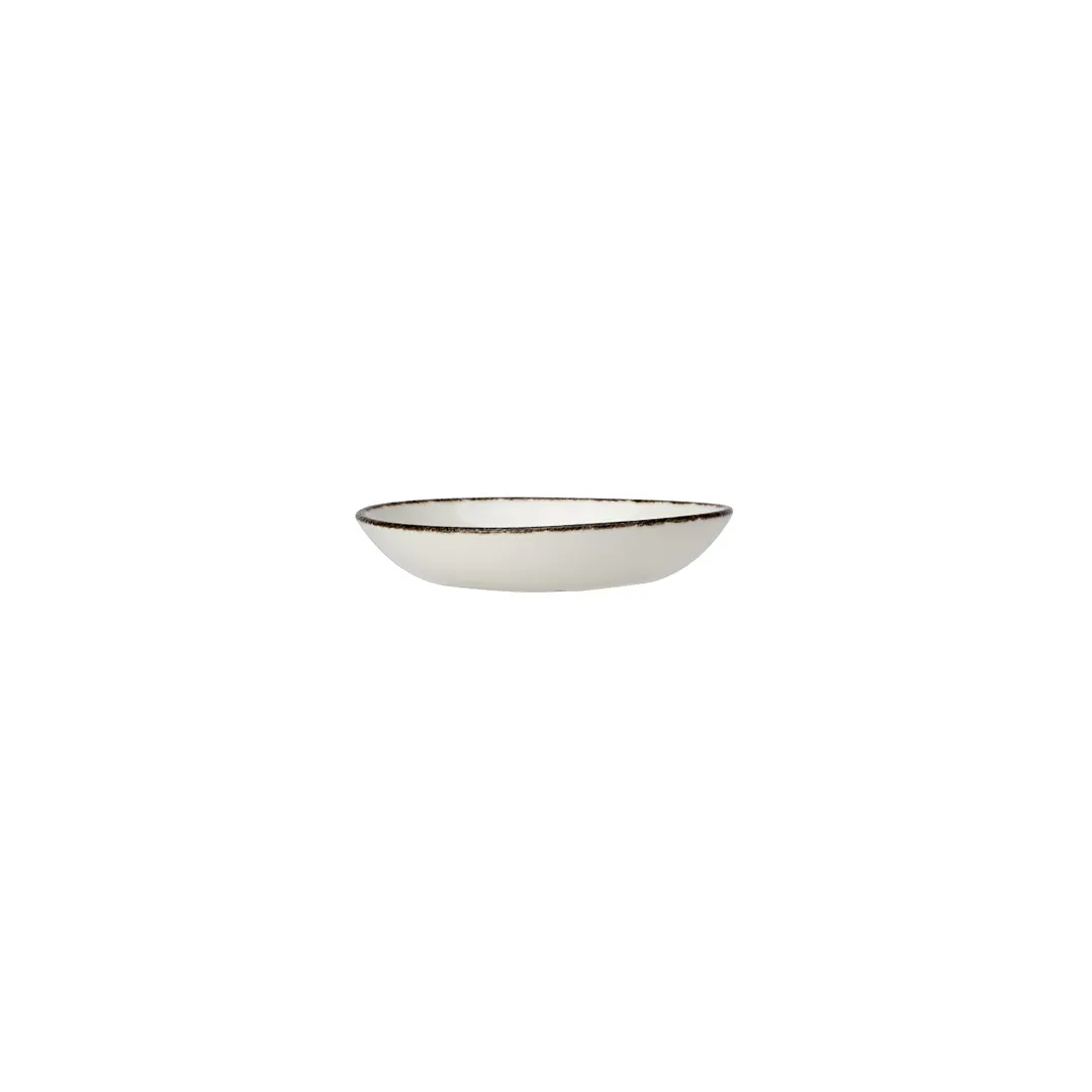 Steelite 17560571 - 4 oz Round Bowl, 5" Diameter, Charcoal Dapple China, Oven Safe 530°F - 24/Case