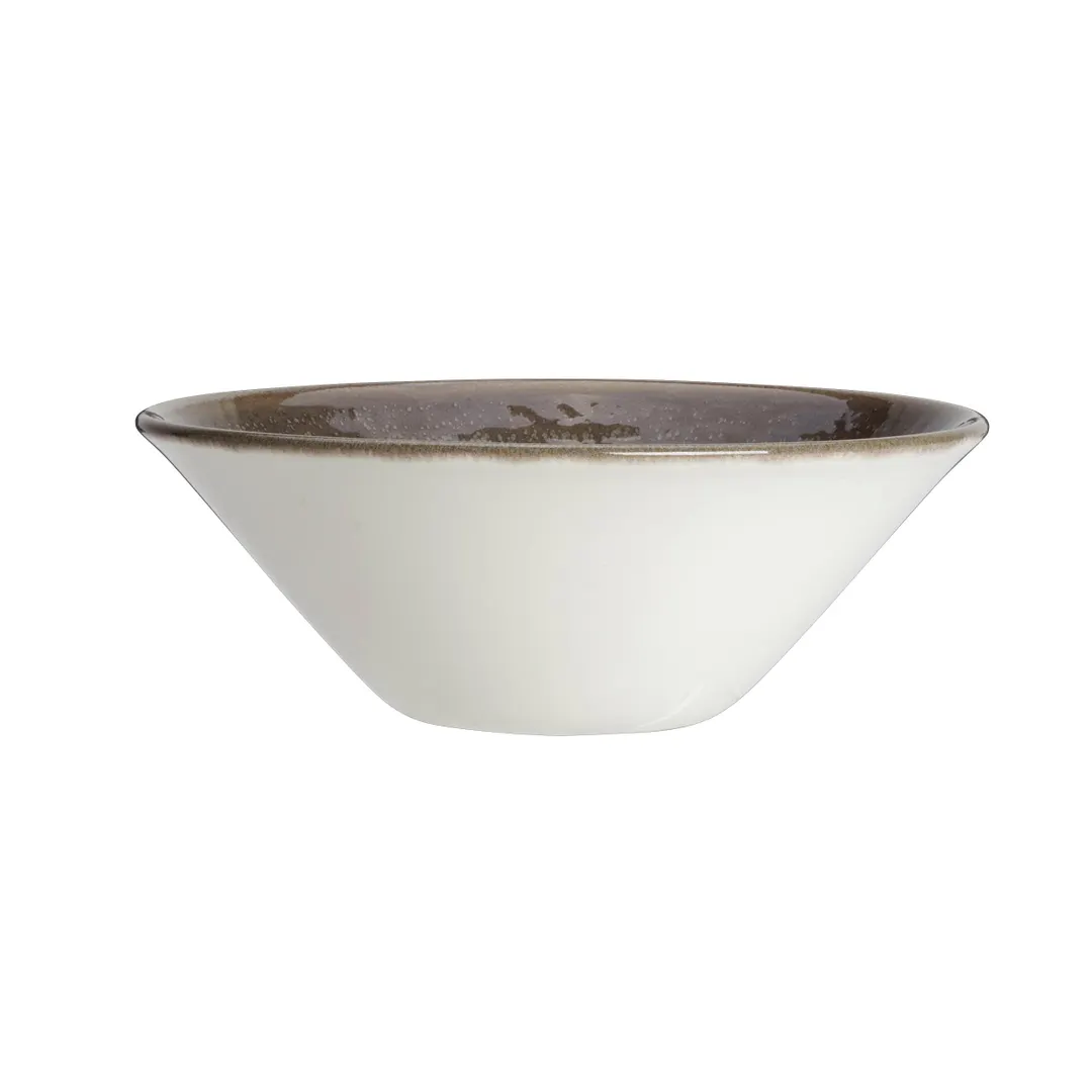 Steelite 17750597 Essence Bowl - 19.25 oz (6.5" × 2.325") Ceramic, Oven Safe to 530°F - 1 Dozen