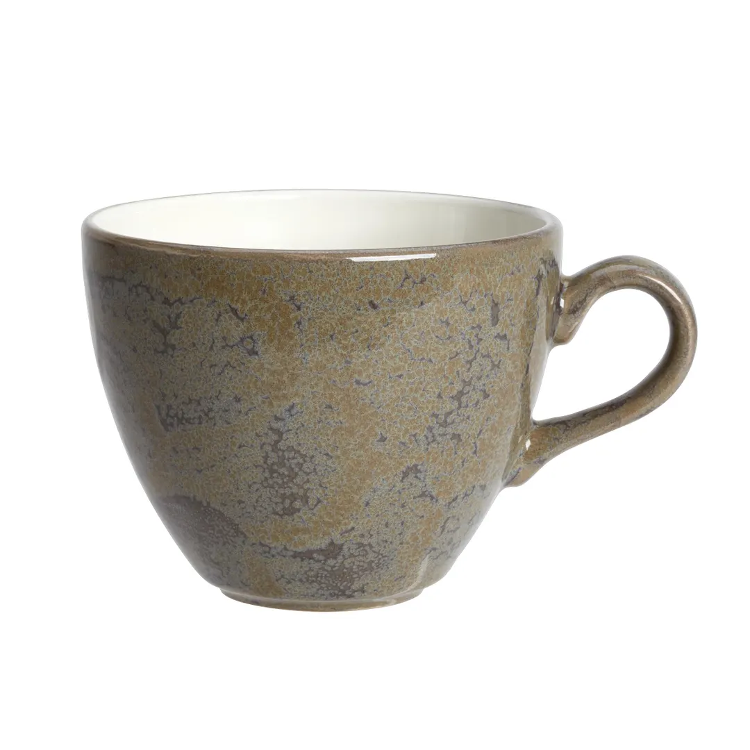 Steelite 1775X0019 Liv Cup, 12 oz (4.5" x 1.625") Granite Ceramic, Oven Safe to 530°F - 1 Dozen