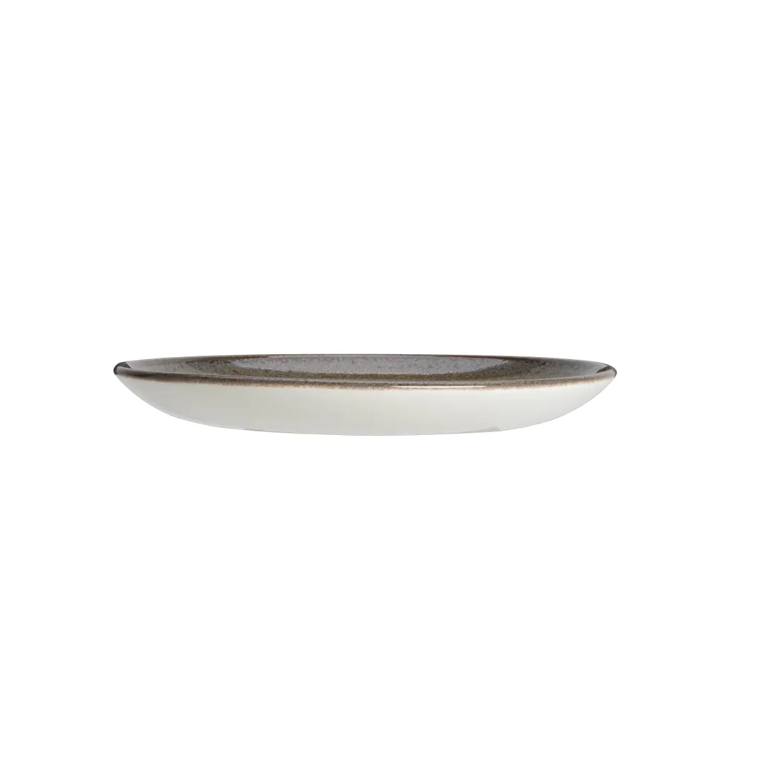 Steelite 1775X0042 - 6.0" Granite Liv Saucer, Alumina Vitrified Ceramic Oven Safe To 530°F- 1 Dozen