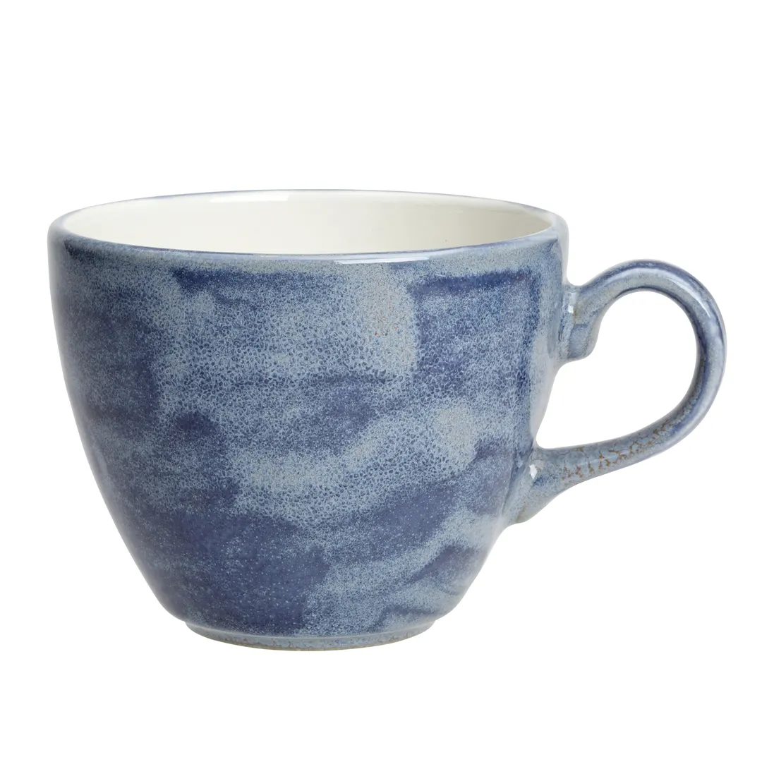 Steelite 1777X0023 Liv Cup, 3.0 Oz Bluestone, 3.5" x 2.75" x 2.0" Ceramic, Oven Safe 530°F - 1 Dozen