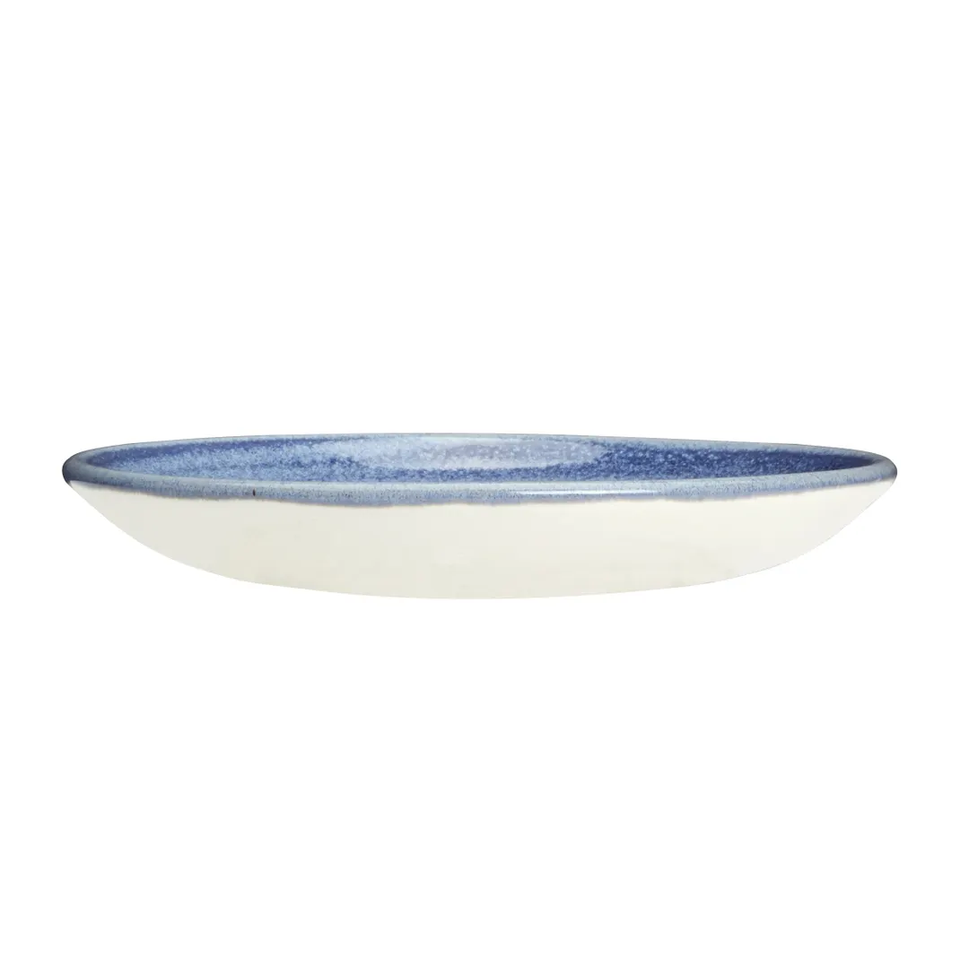 Steelite 1777X0042 - Saucer, 6.0" X 0.75" Bluestone Ceramic, Oven Safe to 530°F/275°C - 1 Dozen