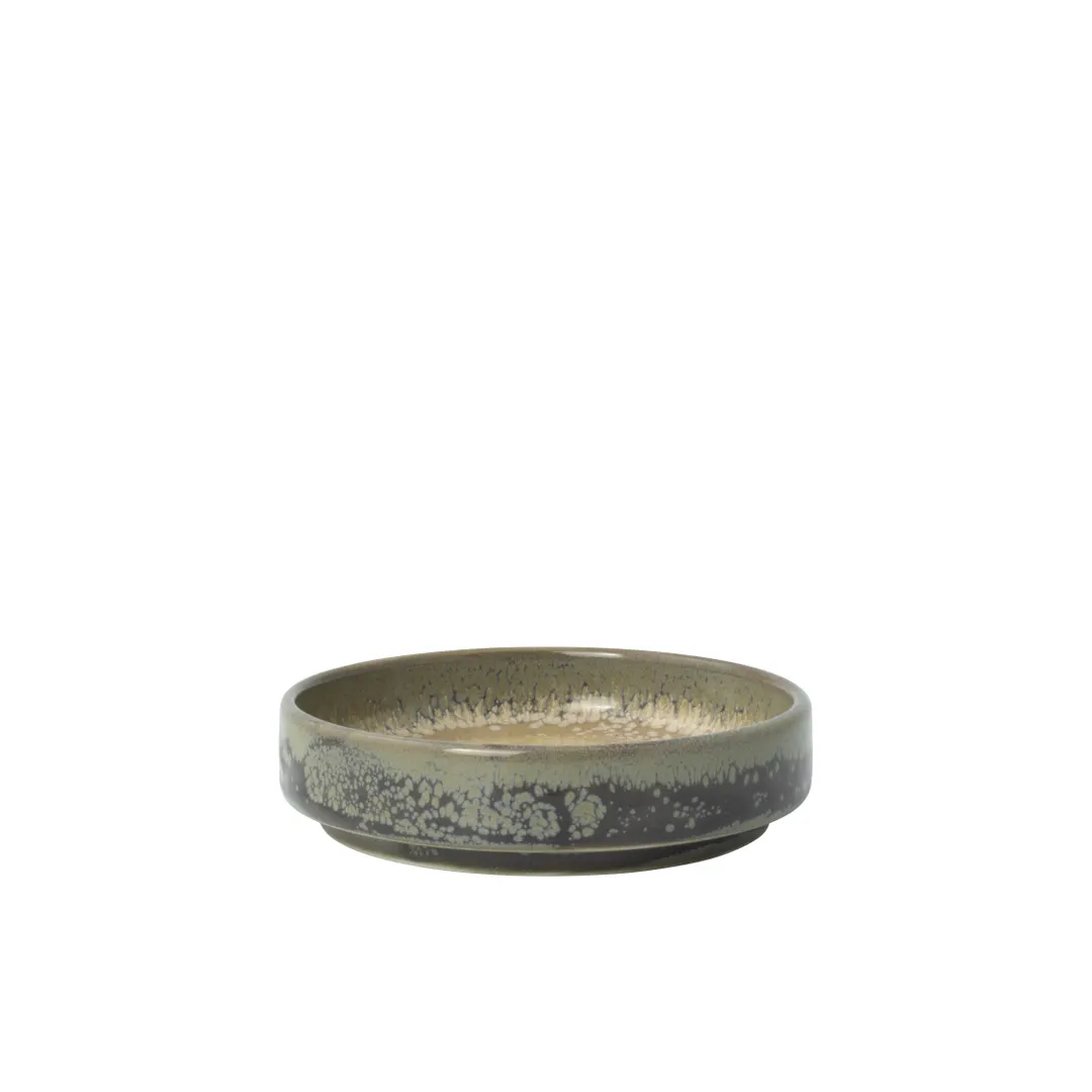 Steelite 17790470 Tray Bowl, 4.0" Diameter, 4.0 oz, Ceramic, Granite Finish, 12 Per Case - 1 Dozen