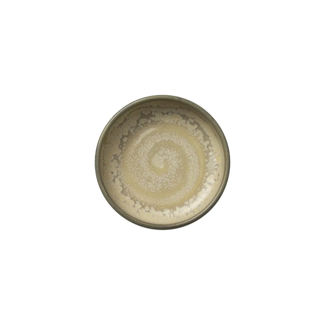 Steelite 17790471 Stacking Tray Bowl, 3" Round, 2 oz Granite Aurora Revolution Ceramic - 1 Dozen