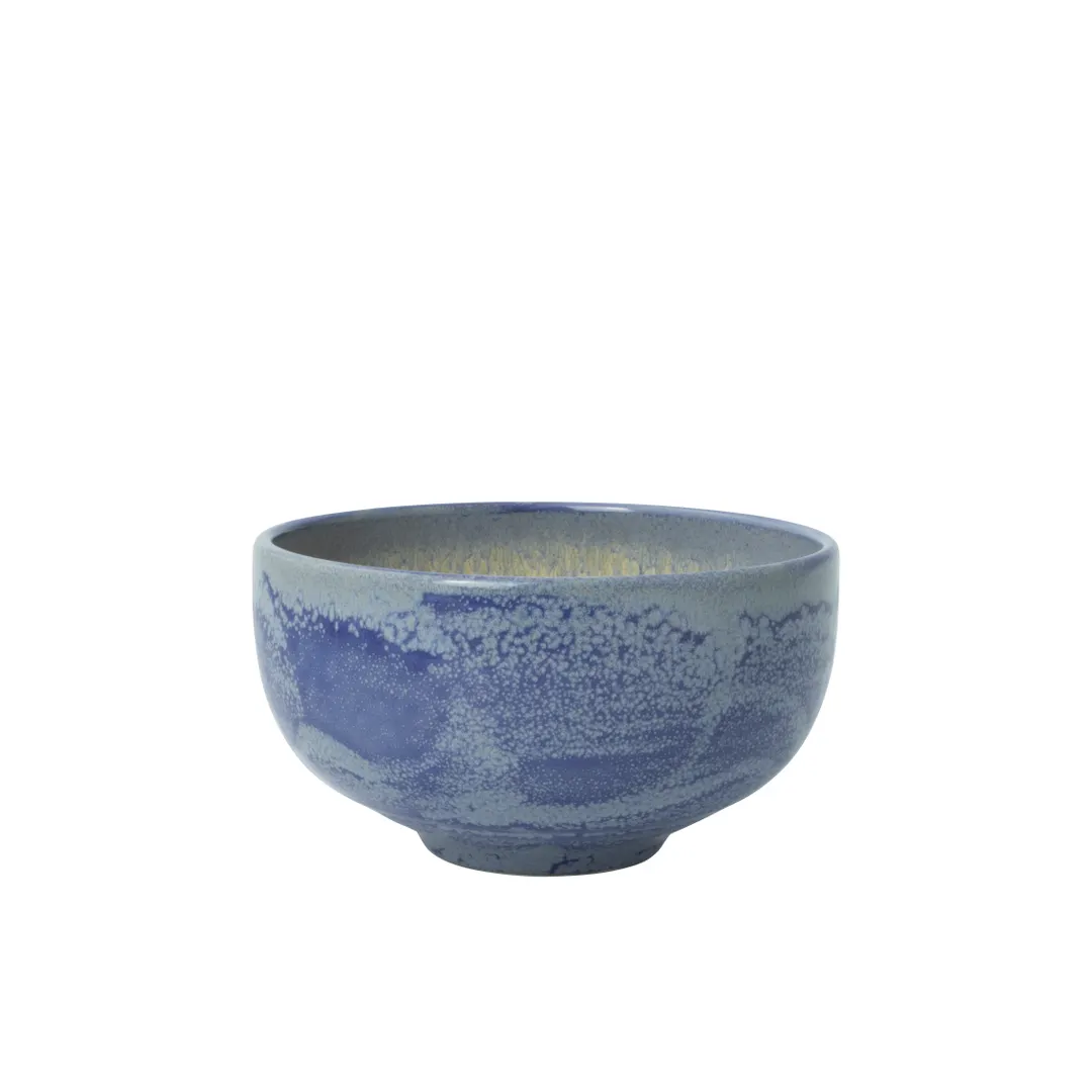 Steelite 17800480 Aurora Revolution Bluestone 12‑oz Ceramic Bowl 4.5" x 2" Vitrified - 1 Dozen