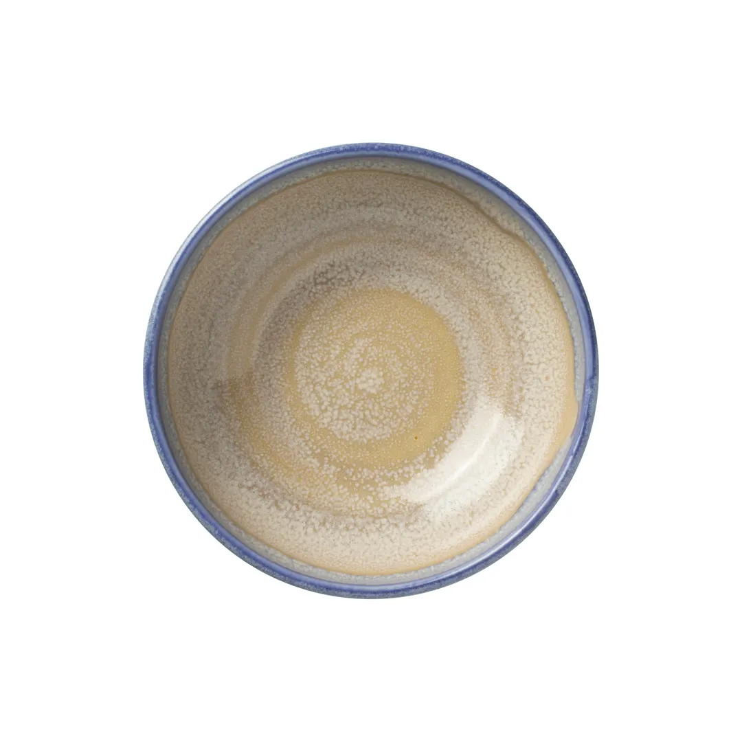 Steelite 17800482 - 23 oz Round China Bowl, 6.125" x 2.325", Aurora Bluestone Ceramic, - 1 Dozen