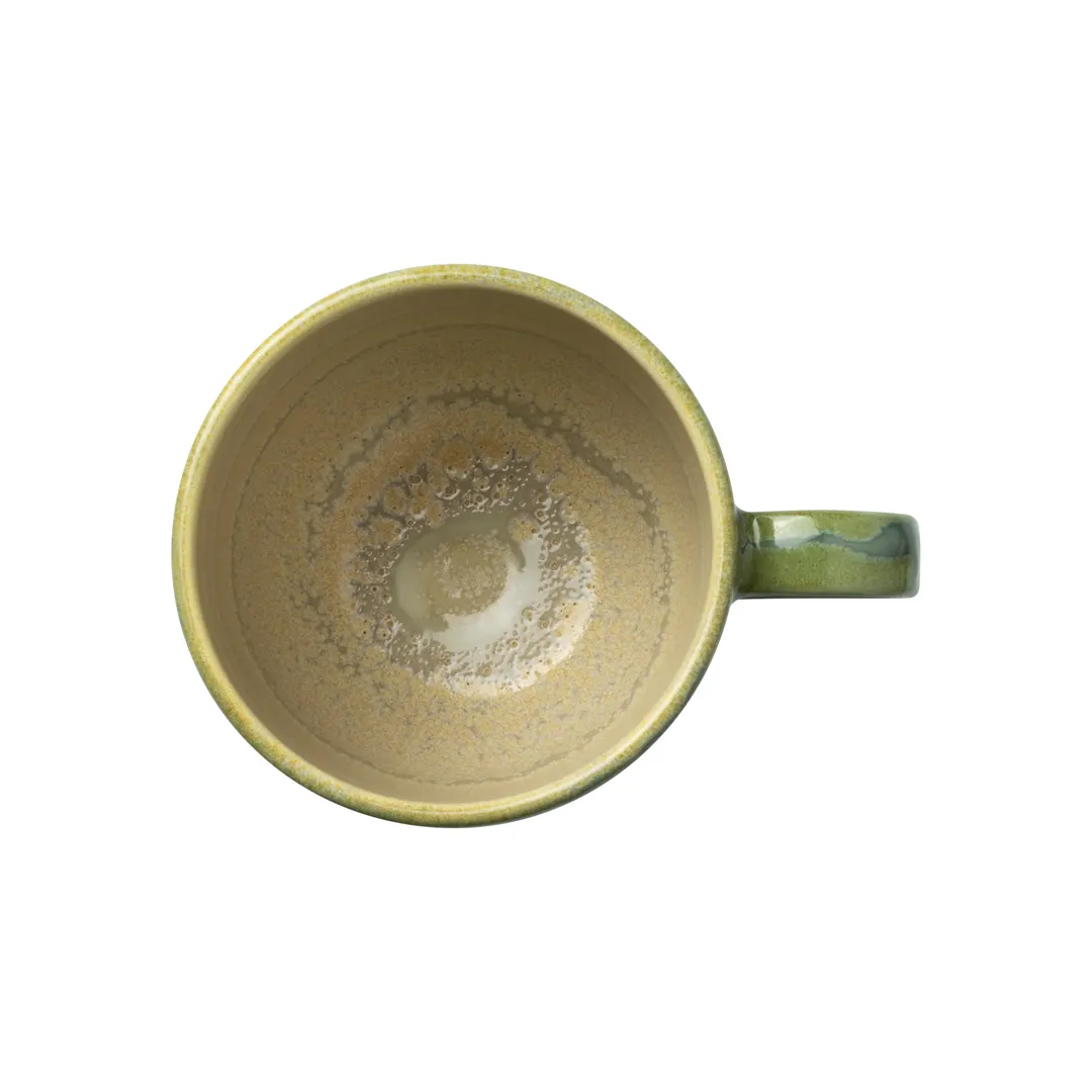Steelite 17810623 City Mug, 12‑Ounce Jade Aurora Revolution, 4.875"×3.625"×3.375", Ceramic - 1 Dozen