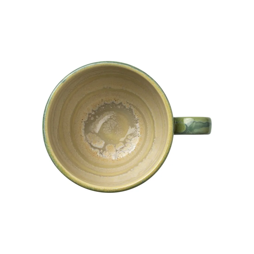 Steelite 1781X0021 - Liv Cup, 8 oz (4.625" x 2.875"), Jade Alumina Vitrified Ceramic - 1 Dozen