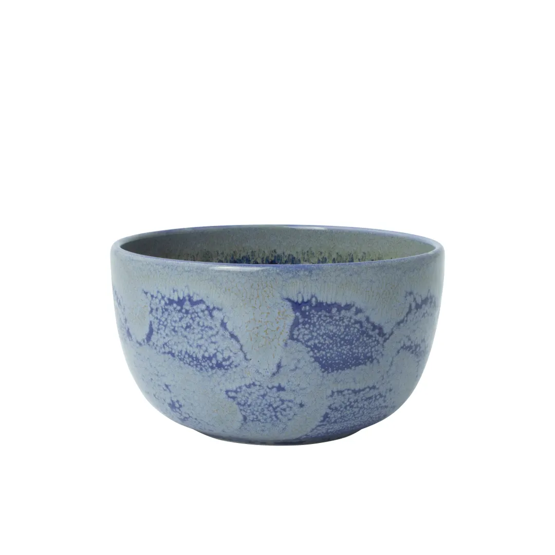 Steelite 17820628 - 16 Oz Ceramic Bowl, 4.5" x 2.5", Vesuvius Lapis Finish, China, Use - 1 Dozen