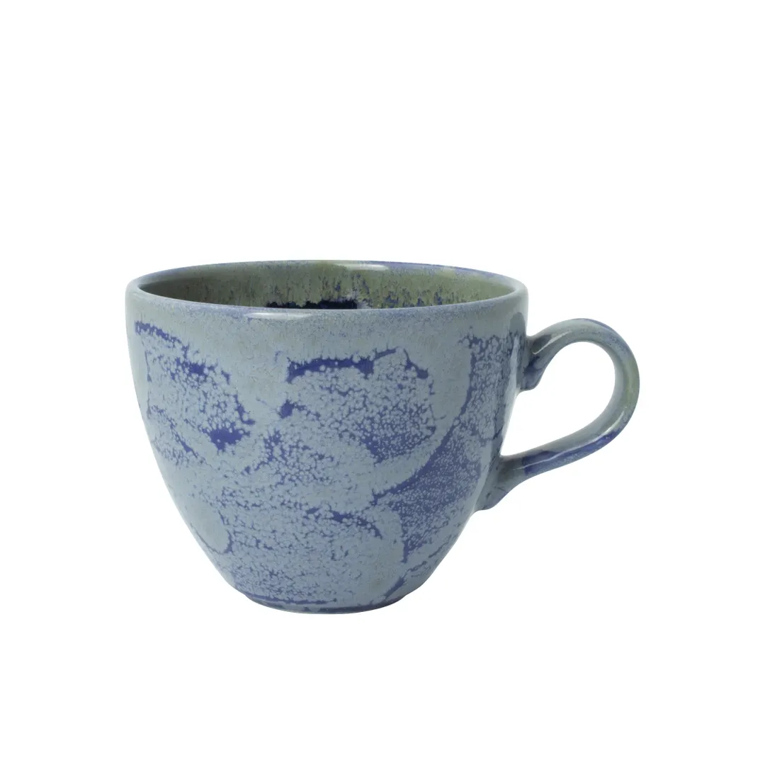Steelite 1782X0019 - Liv Cup, 12 Oz Vesuvius Lapis, 5.25" x 3.125" Vitrified China - 1 Dozen