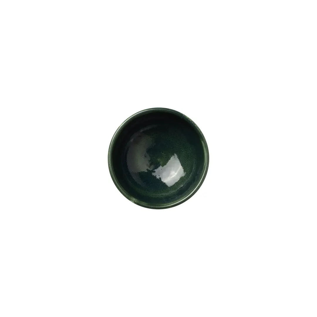 Steelite 17830538 Tulip Bowl, 2.75" x 1.25" Ceramic, 2 oz Burnt Emerald Vitrified China - 1 Dozen