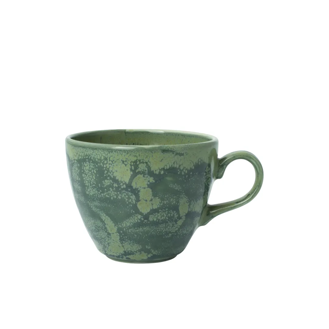 Steelite 1783X0021 - Cup, 8 Oz (4.625" x 2.875"), Burnt Emerald Vitrified China, Ceramic - 1 Dozen