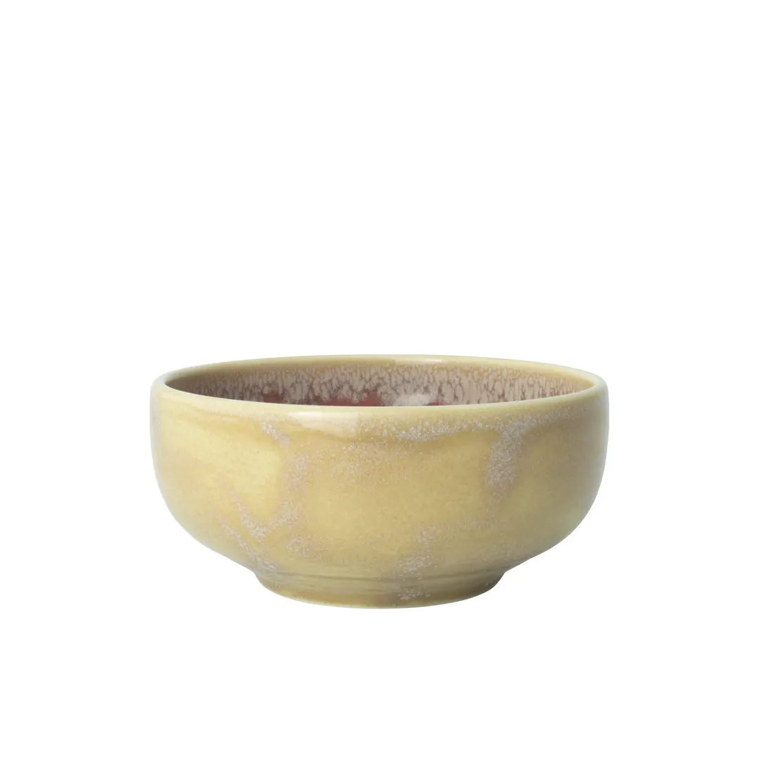 Steelite 17850481 - 16.5 Oz Cer. Bowl, 5.25", Aurora Vesuvius/Rose Quartz Tone‑On‑Tone, - 1 Dozen