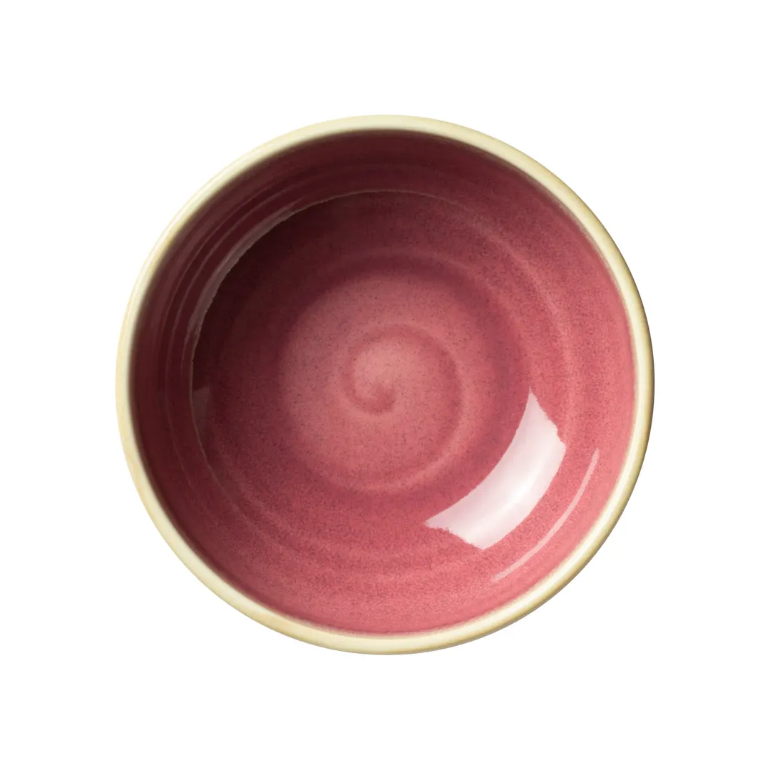 Steelite 17850482 23‑oz Bowl, 6.125" Diameter, Vesuvius Rose Quartz Glaze, - 1 Dozen