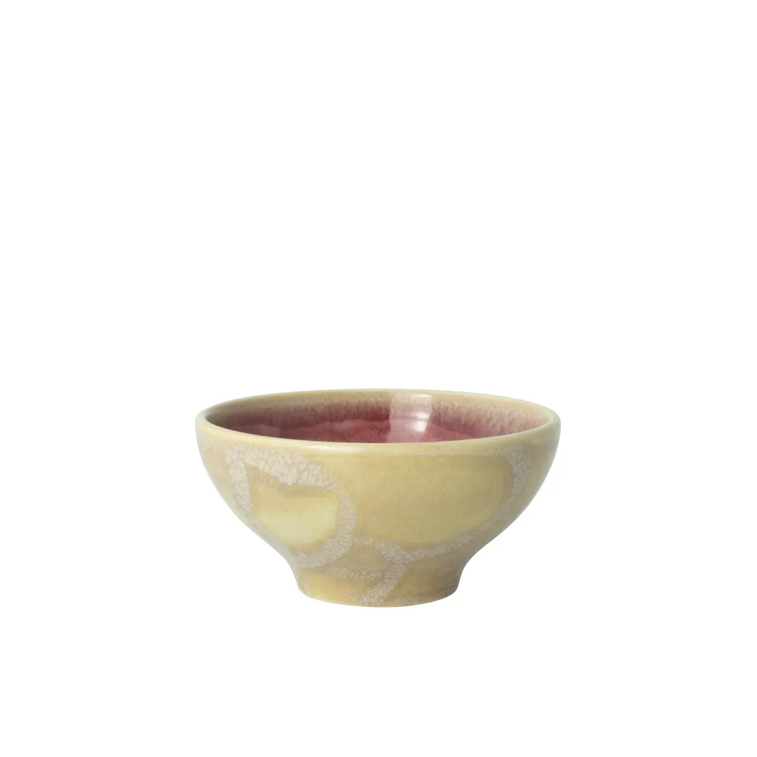 Steelite 17850539 Tulip Bowl, 4" x 2" 6.75 Oz Rose Quartz Finish - 1 Dozen
