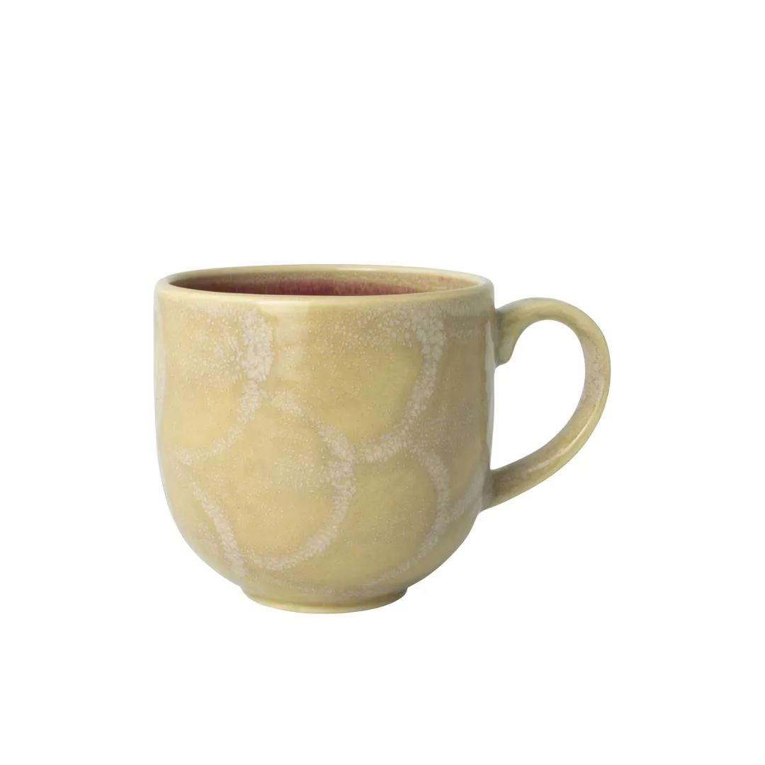 Steelite 17850623 City Mug, 12-Oz Vesuvius Rose Quartz Ceramic, 4.9"x3.6"x3.4", Glaze - 1 Dozen