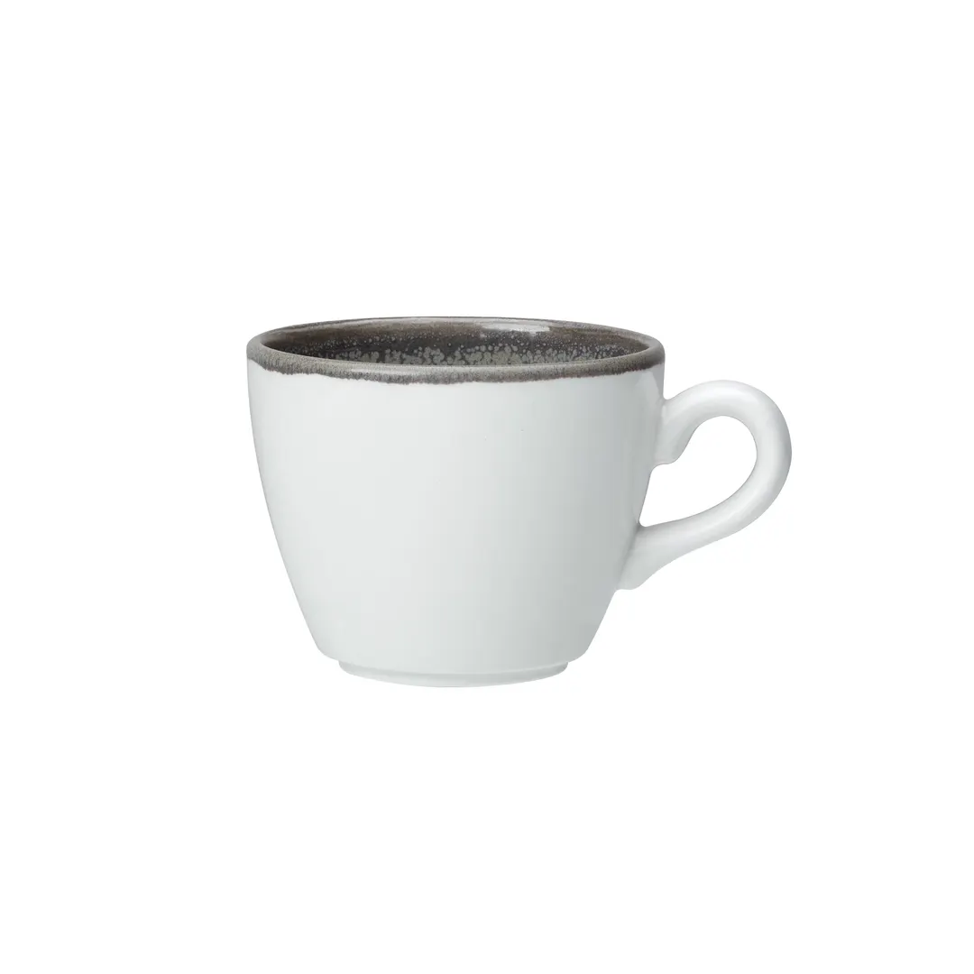 Steelite 1790X0023 - Liv Cup, 3.0 oz (3.5" x 2.125" x 2.0"), Granite Edge, Vitrified Ceramic-1 Dozen