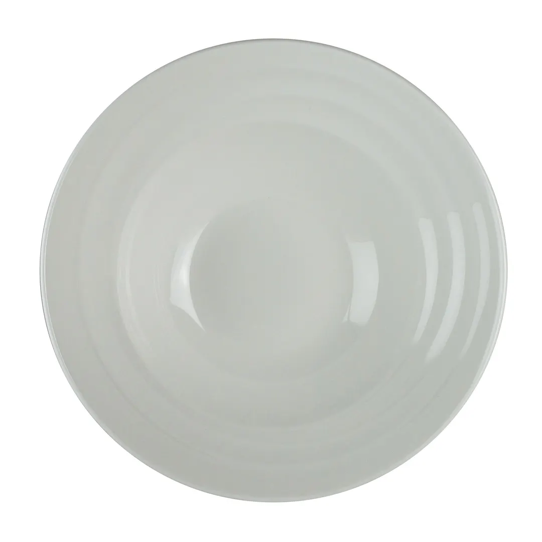 Steelite 41145ST1222 Round 8" Bone China Bowl, 1.0 Qt (32 Oz) Tyfoon Porcelain, General - 1 Dozen