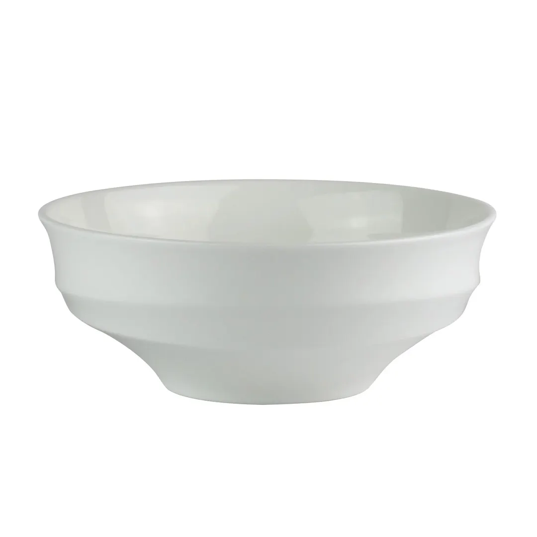 Steelite 41145ST1224 - 5" Fruit Bowl (Monkey Dish), 15 oz, Bone China, Tyfoon Finish - 1 Dozen