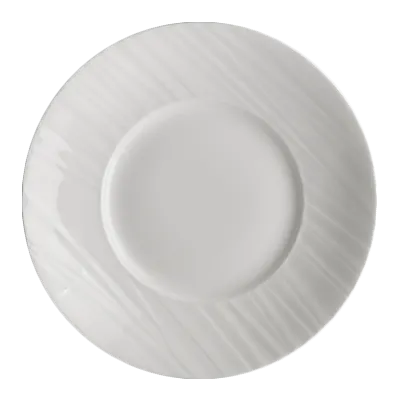 Steelite 4412RF010 Bowl, 11" x 2" Round Ruche Folio Bone China, Dishwasher Safe - 1 Dozen