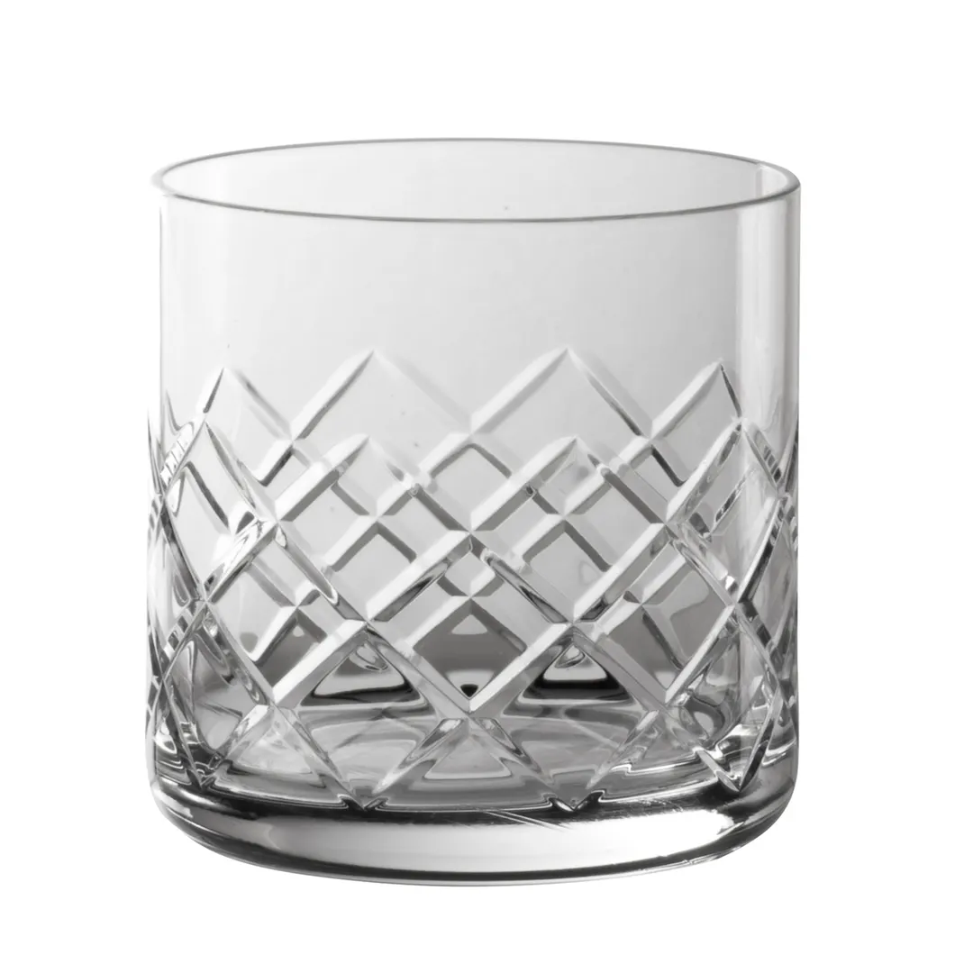 Steelite 480156R384 Old Fashioned Rocks Glass, 12 oz 3.375"×3.375", Non-Tempered Glass - 1 Dozen