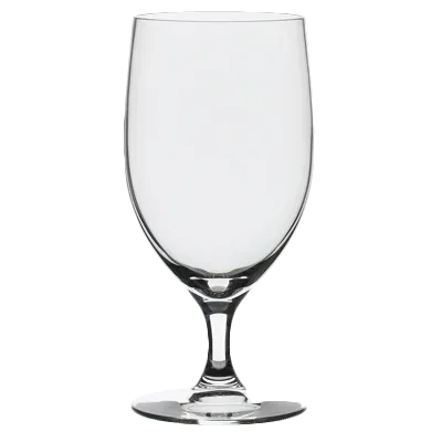 Steelite 4808R246 Water Goblet, 13.75 Oz (3.125" x 6.625"), Optima Rona Non-Tempered Glass - 1 Dozen