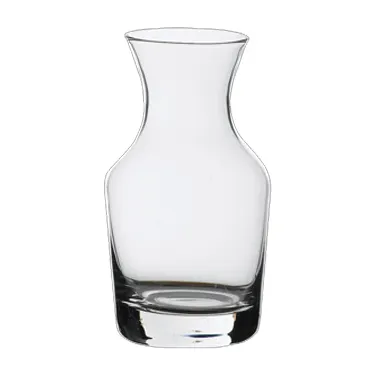 Steelite 4900E012 Decanter Carafe, 6 oz (0.18 L) Capacity, 2.5" × 4.75" Glass Folio Finish, - 1 Dozen