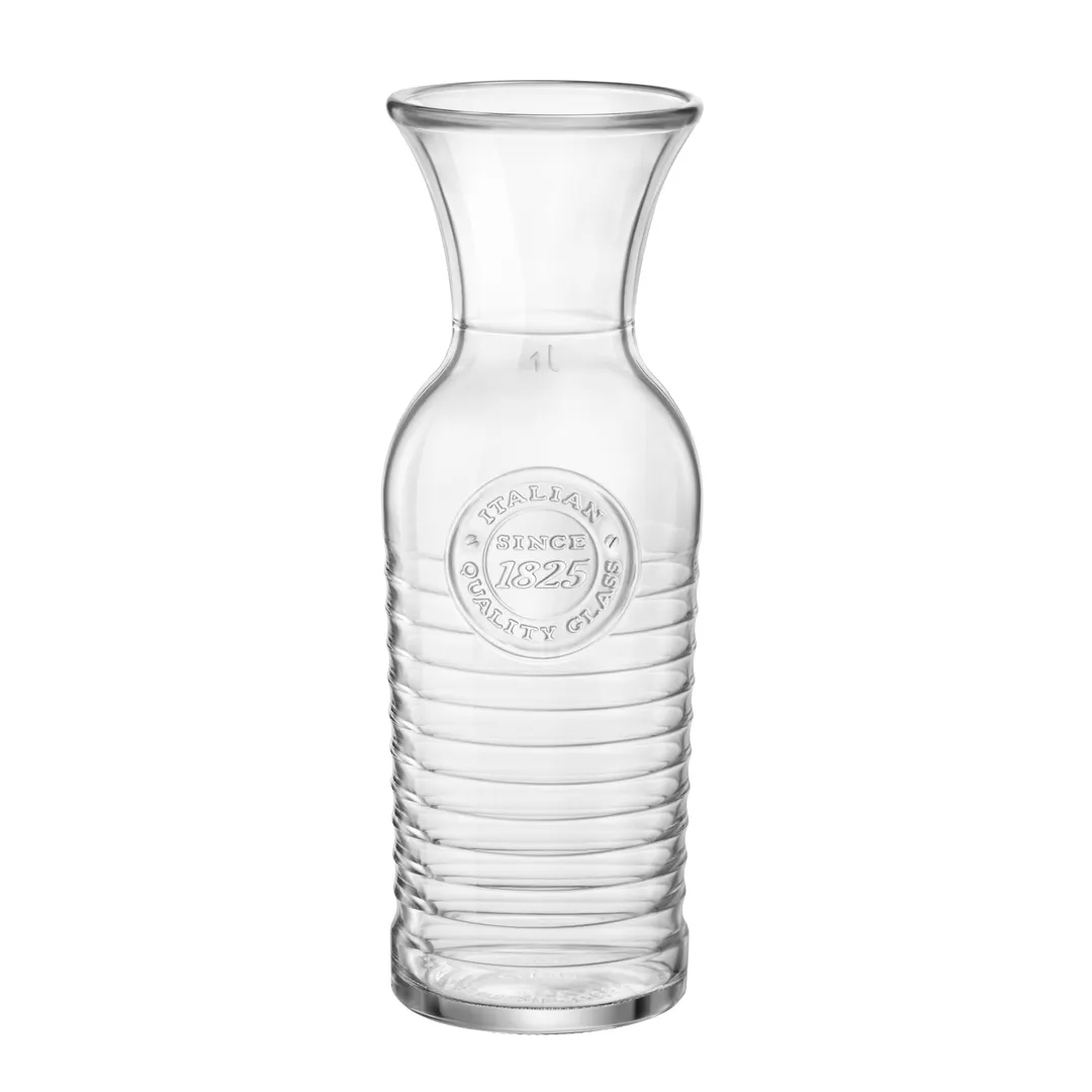 Steelite 49119Q924 Decanter Carafe, 1.25 Qt Glass, Soda Lime, 3.875" x 10.875" - 6/Case
