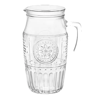 Steelite 49123Q833 Carafe, 2.0 Qt (60-99 oz) Glass, 6.5" X 9.25", Soda Lime - 6/Case