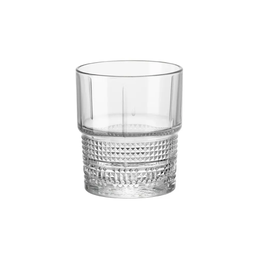 Steelite 49170Q905 Double Old Fashioned Glass, 12.5 Oz Capacity, 3.5" x 4.0" Non-Tempered, - 1 Dozen