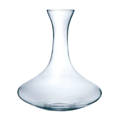 Steelite 4935Q290 Decanter Carafe, 2.0 Qt, 8.5" x 9.5" Lead-Free Crystal Glass - 2/Case