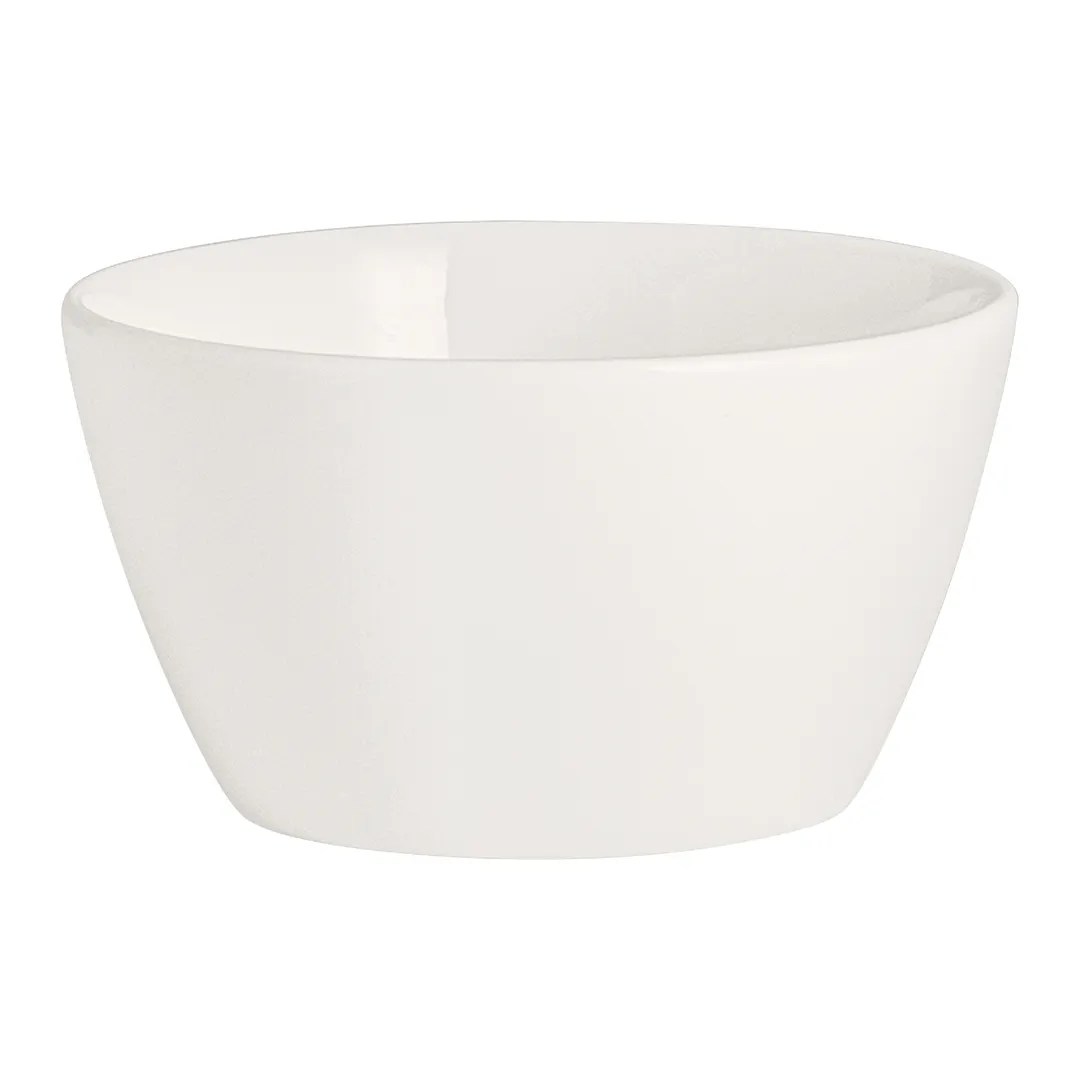 Steelite 51109ST3213 - Deep Round 8‑Oz White Bowl, 3.875" x 2.25", Dishwasher/Oven Safe - 1 Dozen