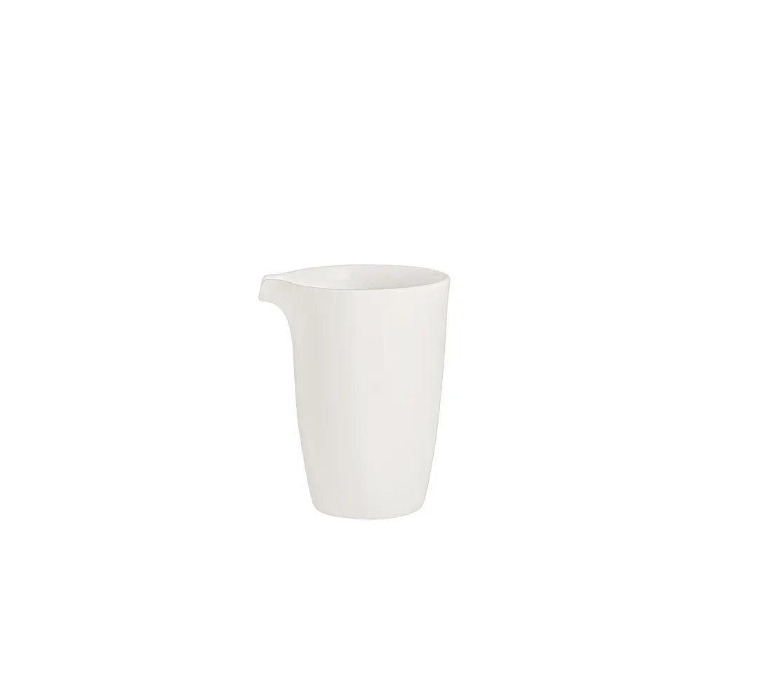 Steelite 51109ST3225 Creamer Pitcher, 11 oz White China, 3.75" x 3.125" x 4.5", Pourer - 1 Dozen