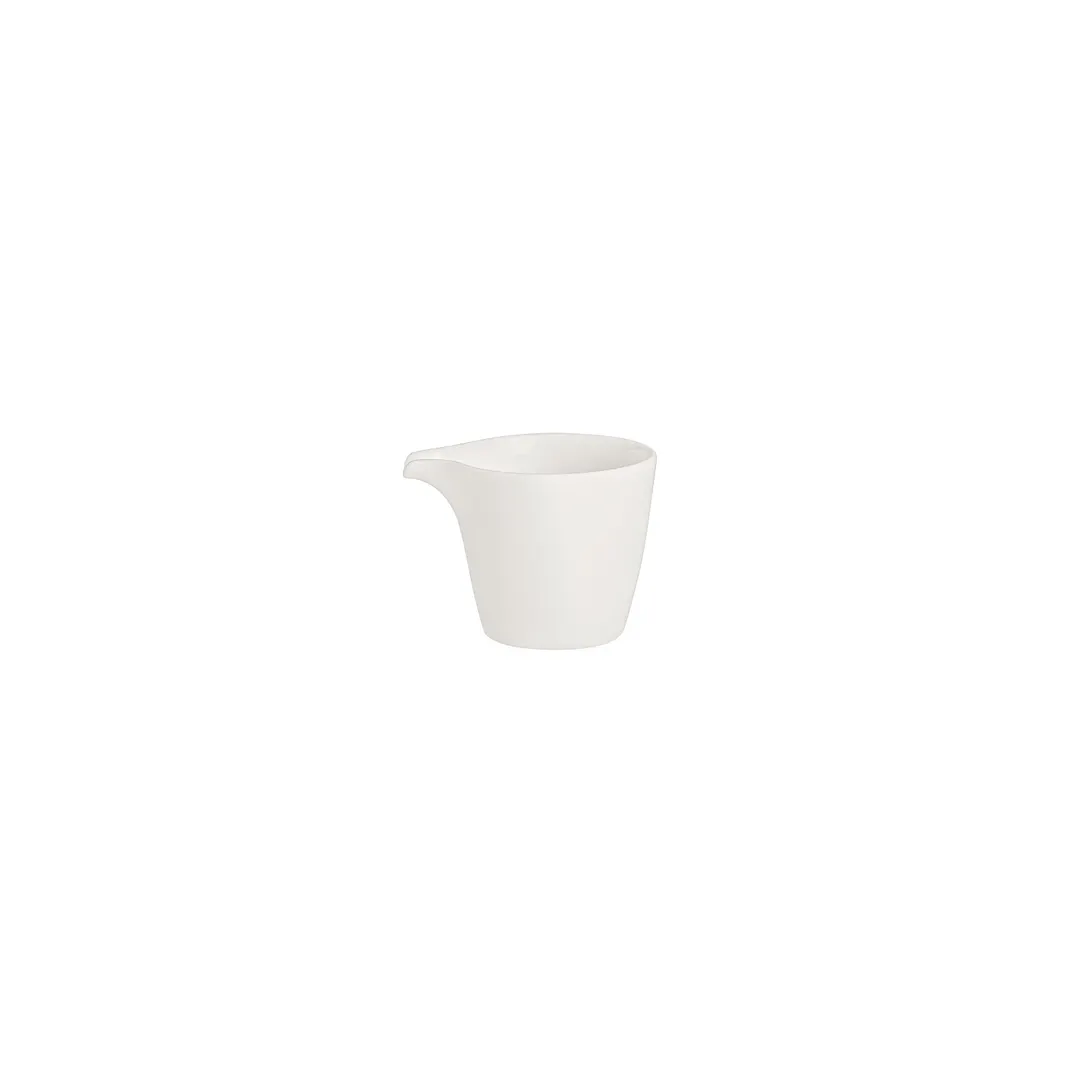 Steelite 51109ST3227 - 4 oz White Album China Creamer Pitcher, Pourer, 3" x 2.5" x 2.38" - 1 Dozen