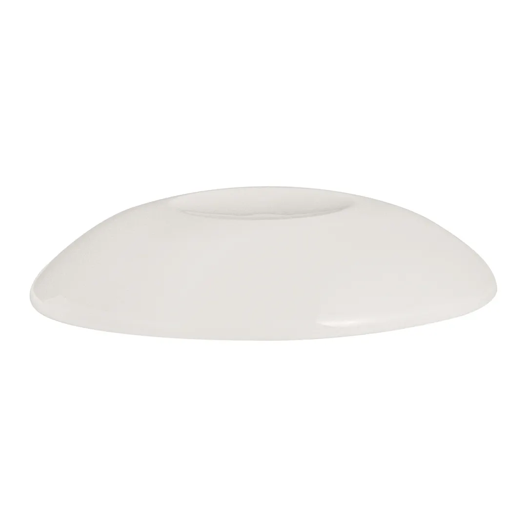 Steelite 51109ST3272L - White China Bowl With Lid, 4.25" X 0.75", Dishwasher/Oven Safe - 1 Dozen