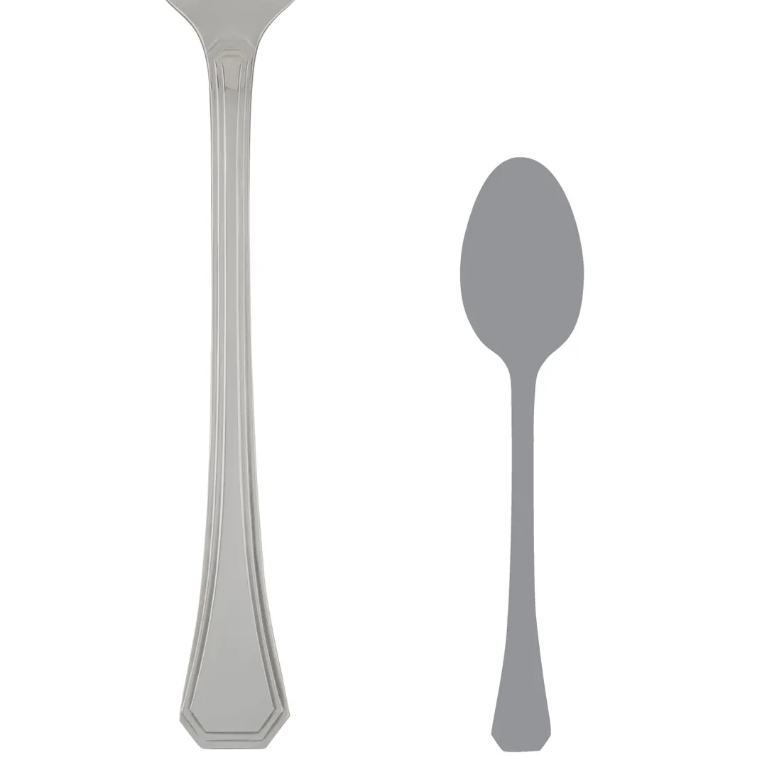 Steelite 5303S004 - Deluxe 7-3/4" Tablespoon, 18/10 Stainless Steel, WNK Finish - 1 Dozen