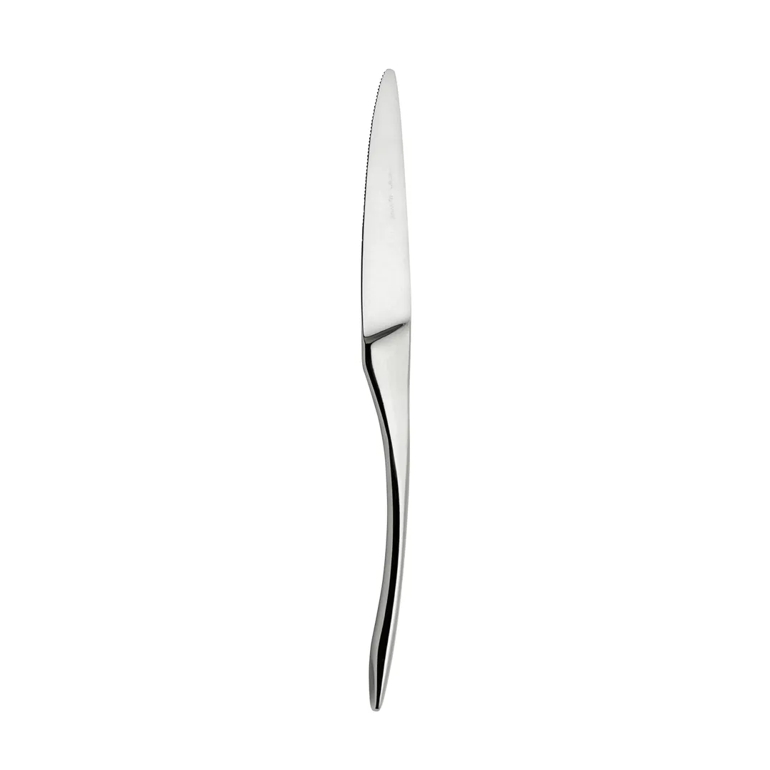 Steelite 5306S042 Dinner Knife - 9" Table Knife, Heavy Solid Handle, 13/0 Stainless Steel - 1 Dozen