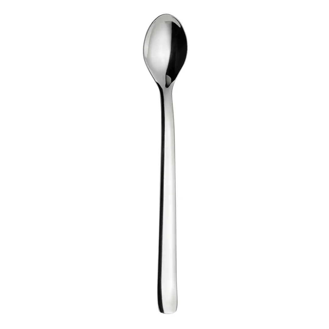 Steelite 5308S006 Iced Tea Spoon, 7-1/4" Length, 18/10 Stainless Steel, WNK Tura Finish - 1 Dozen