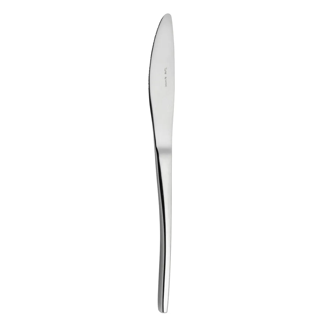 Steelite 5308S042 - Dinner Knife, 9-1/4" Standing, Heavy Solid Handle, 13/0 Stainless Steel, 1 Dozen