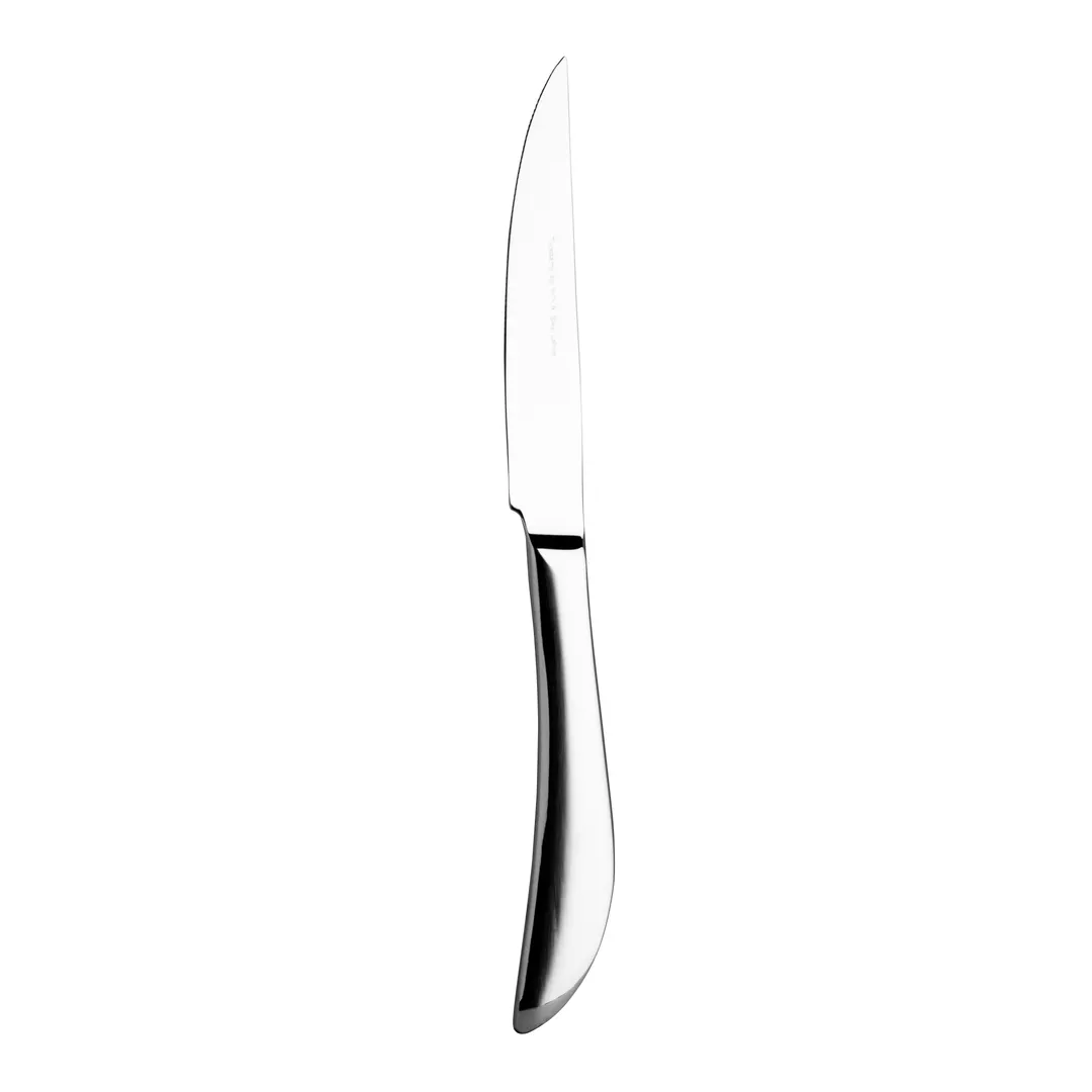 Steelite 5310S057 Forged Steak Knife, 9" Stainless Steel Handle, 13/0 Blade, 8‑9" Length - 1 Dozen