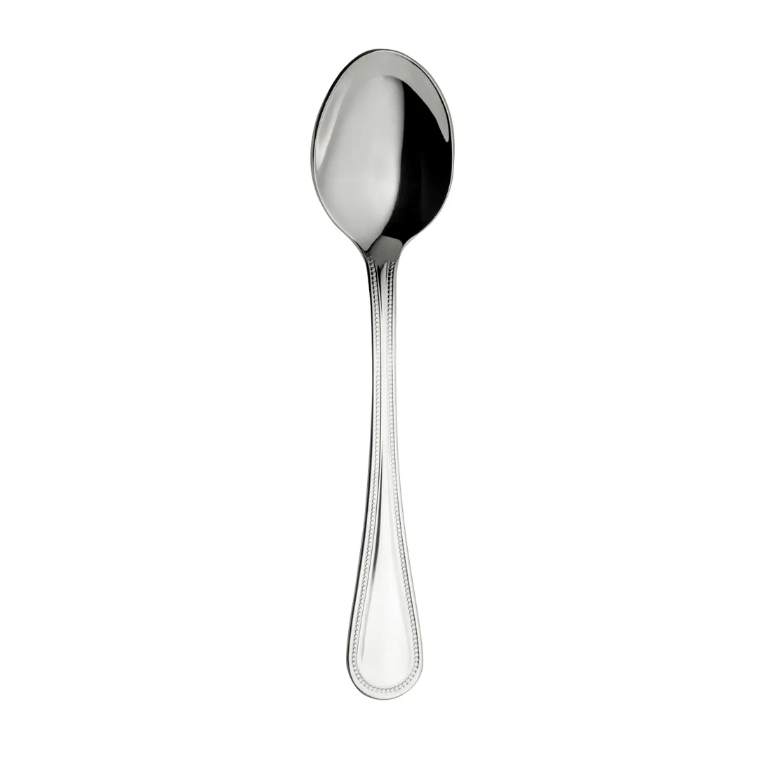 Steelite 5311S004 Table Spoon – 7-7/8" Length, 18/10 Stainless Steel, Pearl Finish - 1 Dozen