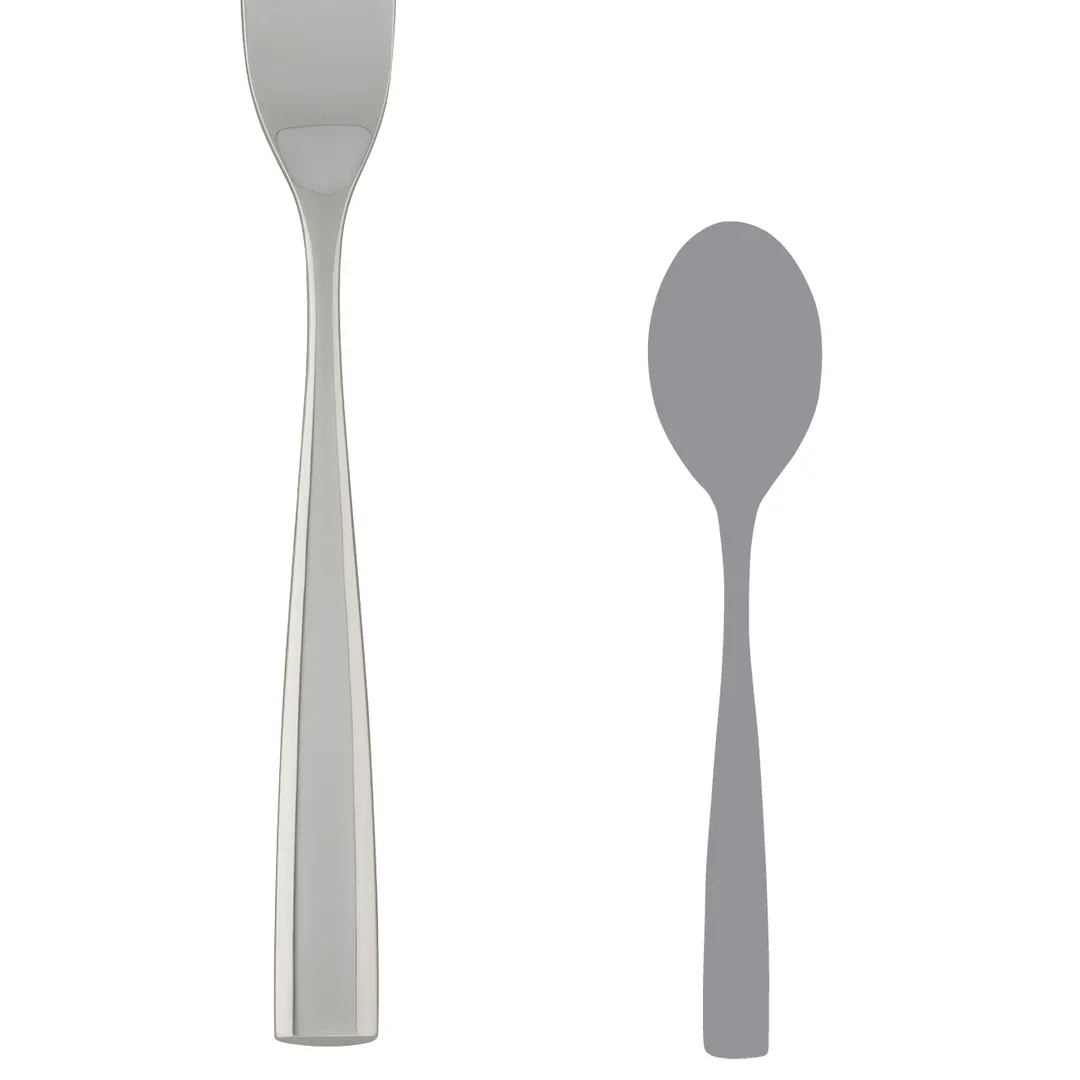 Steelite 5315S004 Table Spoon – 8" Tablespoon, 18/10 Stainless Steel, WNK Zen Finish - 1 Dozen