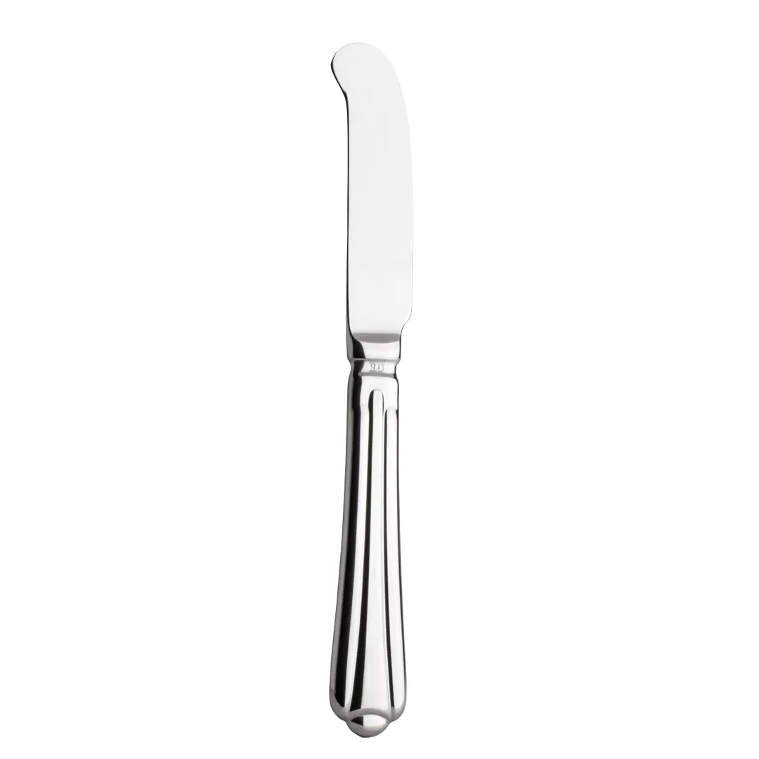 Steelite 5340Z045 Butter Knife, 7-Inch 13/0 Stainless Steel, Monza Folio Flatware Design - 1 Dozen