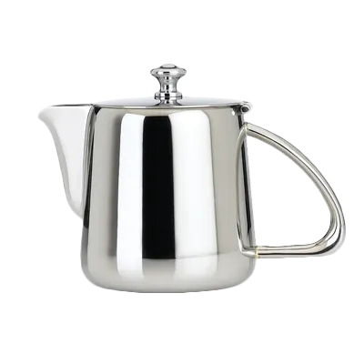 Steelite 5350S116 - 17 Oz Kamina Coffee Pot & Teapot, 6.5" x 4.0" x 4.5", 18/10 Steel With Lid
