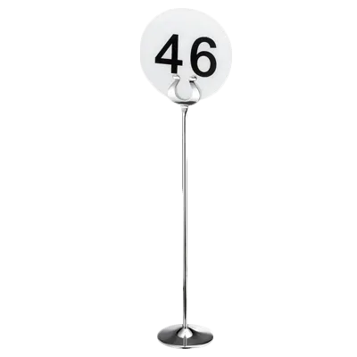 Steelite 5360S463 Table Number Stand – Height 10"-12", Width 1"-4", Stainless Steel – 15/Case