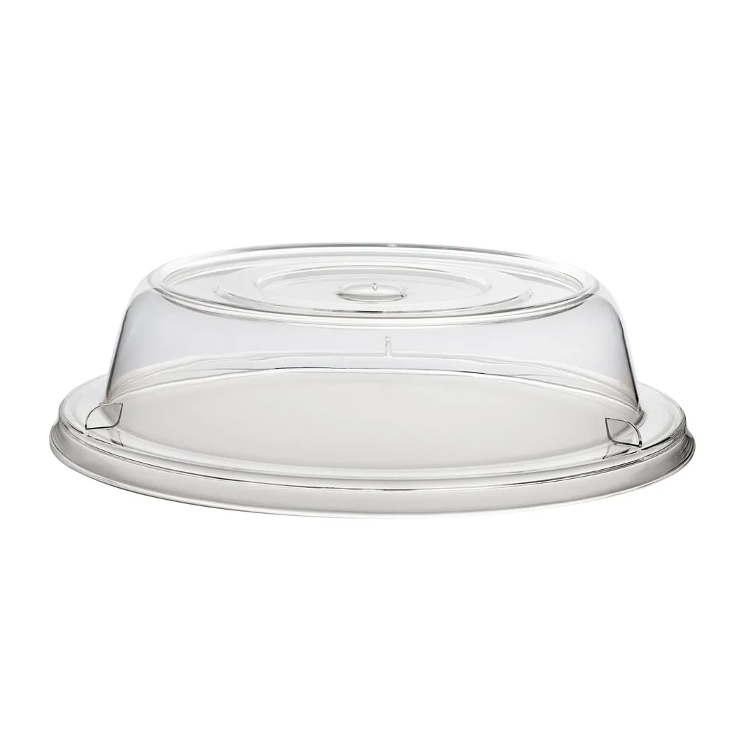 Steelite 5379PC901 Plate Cover, Round 10.0" X 2.75" Clear Polycarbonate, Plastic - 1 Dozen