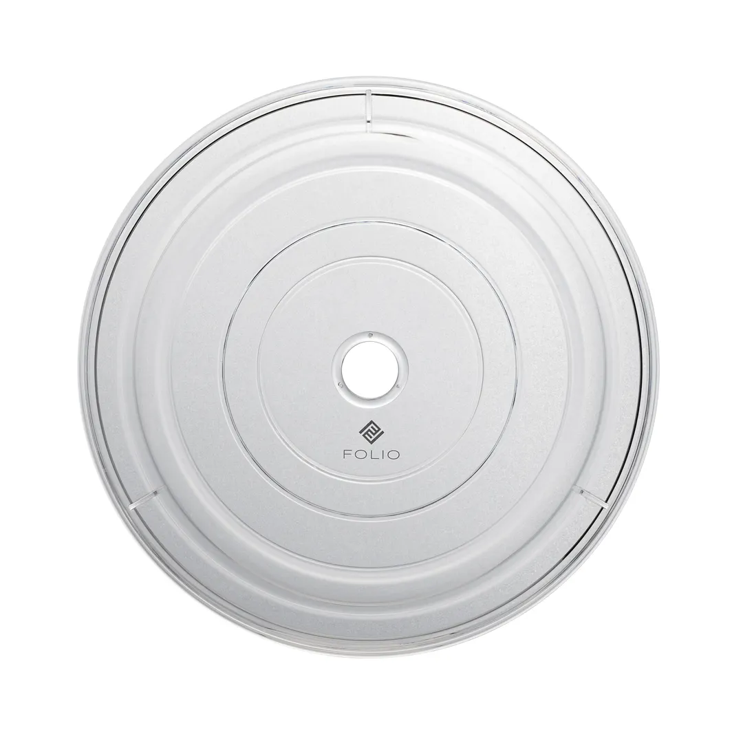 Steelite 5379PC901 Plate Cover, Round 10.0" X 2.75" Clear Polycarbonate, Plastic - 1 Dozen