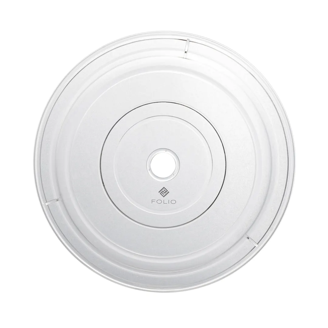 Steelite 5379PC902 Plate Cover, 10.5" x 2.75" Round Polycarbonate Cloche, Clear Plastic - 1 Dozen