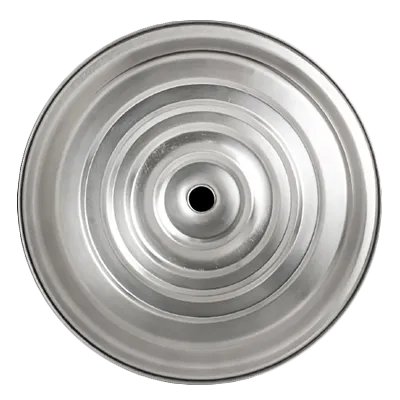 Steelite 5379S792 Plate Cover Folio, Round 11" Metal Stainless Steel, Round Shape - 1 Dozen