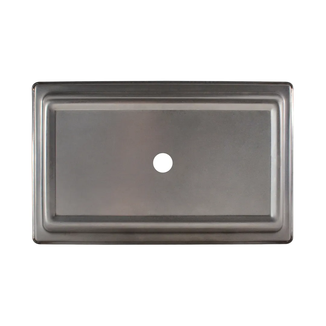 Steelite 5379S811 Rectangular Plate Cover Folio, 11.375" x 7.0" Stainless Steel - 1 Dozen